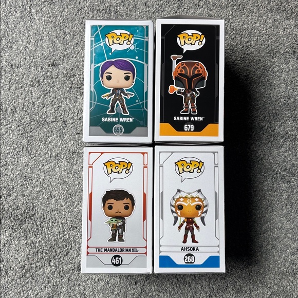 Star Wars Funko Pop! Figures Set - Picture 2 of 3